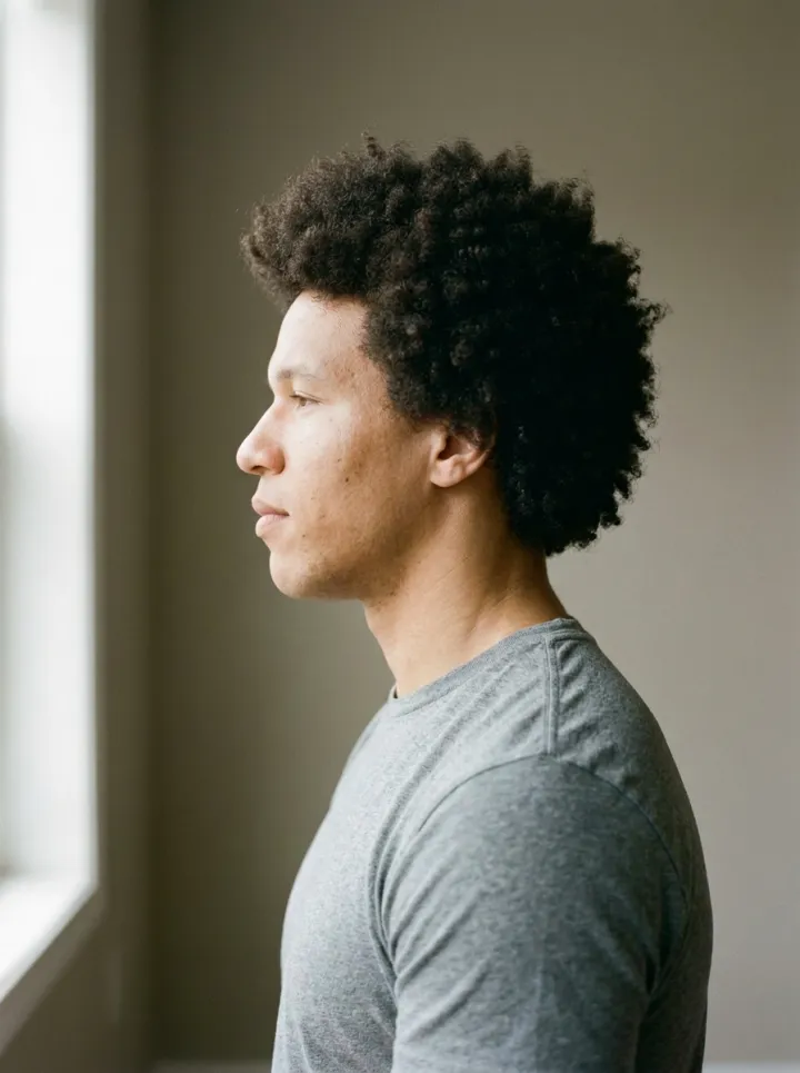 Portrait de profil